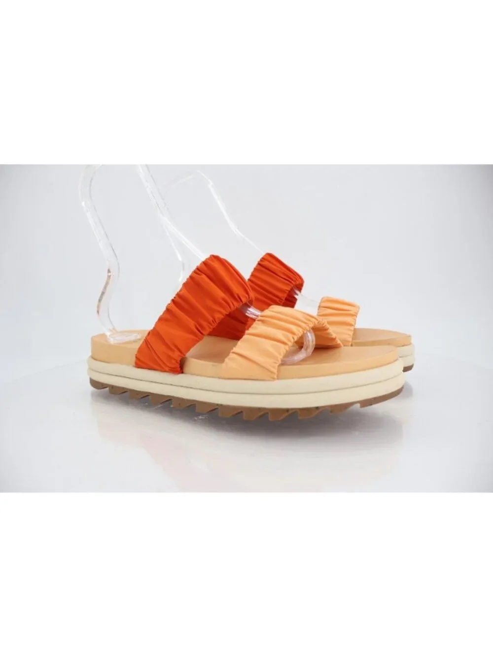 SOREL X Prana Roaming 2 Straps Slide Size 11 Strappy Gladiator Chunky Sole